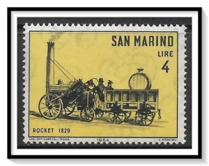 San Marino #597 History Of Locomotive MLH