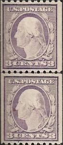 # 489 MINT NEVER HINGED VIOLET GEORGE WASHINGTON