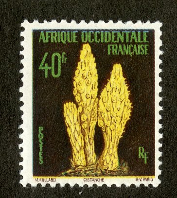 FRENCH WEST AFRICA 82 MNH SCV $2.40 BIN $1.20 PLANT