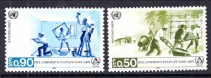 UN Geneva 154-155 MNH VF