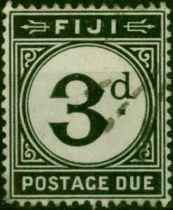 Fiji 1918 3d Black SGD9 Fine Used