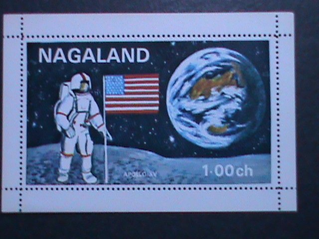 ​NAGALAND-1972-FIRST MAN LANDING ON THE MOON MNH S/S VF WE SHIP TO WORLD WIDE