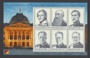 Belgium 1999 Kings SS VF MNH (1748)