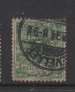 Germany   Scott#  47  used   singles