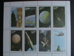 OMAN STAMP-1974  SPACE PROGRAMS- MOON LANDING MNH FULL SHEET VERY FINE