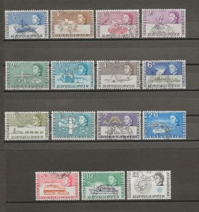 BRITISH ANTARCTIC TERRITORY 1963/69 SG 1/15 USED