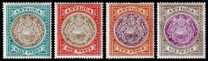 Antigua Scott 21-23, 26 (1903) Mint H VF, CV $61.25 C