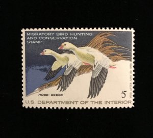 RW44 MNH US Federal Duck Hunting Stamp, 1977