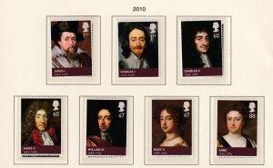 GB # 2764-2773 VF-MNH BRITISH ROYALTY HISTORY POST OFFICE FRESH