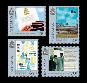 Bahamas 2023 - Independence 50th anniversary - Set of 4 Stamps - MNH
