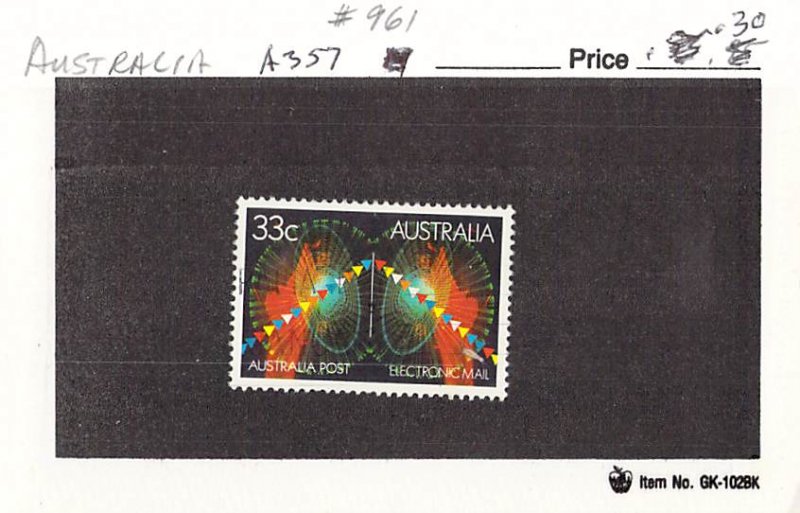 Australia 961 Used eMail 1985 (SC0_705)