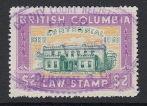 Canada (British Columbia Revenue), van Dam BCL50, used