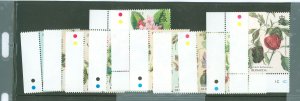 Bermuda #1086-1087 Mint (NH) Single (Complete Set) (Flowers)