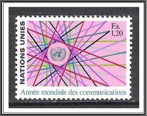 United Nations Geneva #113 Communications Year MNH