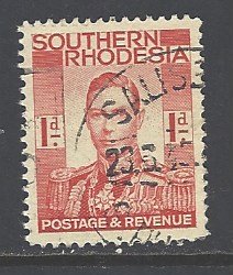 Southern Rhodesia Sc # 43 used (BC)