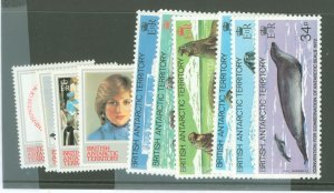 British Antarctic Territory #92-101 Mint (NH) Multiple