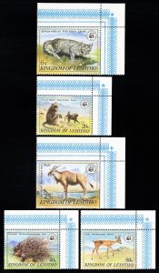Lesotho Stamps # 351-5 MNH XF WWF