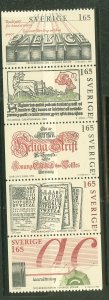 Sweden #1448-52 Mint (NH) Single (Complete Set)