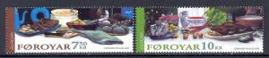 Faroe Islands Sc # 456-457 mint NH