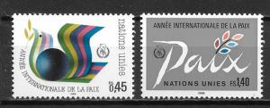 UN Geneva 148-49 Peace set MNH