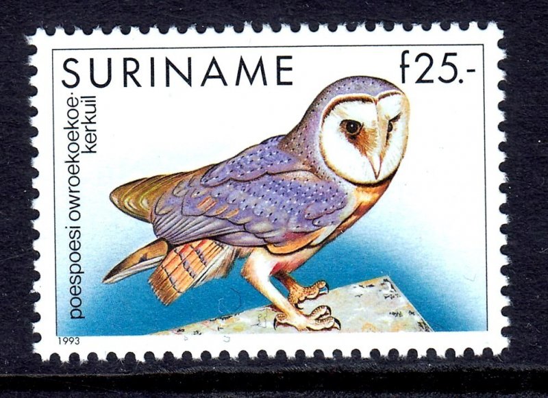 Surinam 1991 Birds - Owl Mint MNH SG 1542 CV £39