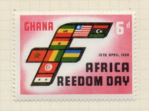 Ghana 1960 Early Issue Fine Mint Hinged 6d. NW-167783