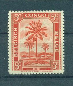 Belgian Congo sc# 187 mh cat value $.25