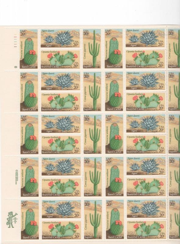    SCOTT# 1942	Desert Plants