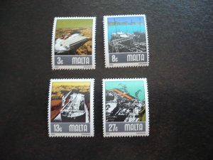 Stamps - Malta - Scott# 608-611 - Mint Never Hinged Set of 4 Stamps