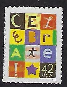 Catalog # 4335 Single Stamp Celebrate Type of 2007