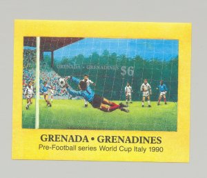 Grenada Grenadines #1053 Soccer 1v S/S Imperf Proof