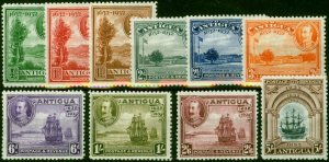 Antigua 1932 Set of 10 SG81-90 V.F MNH