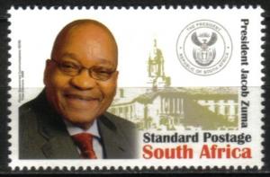 South Africa - 2009 President Zuma MNH**