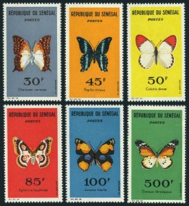 Senegal 221-226,no gum.Michel 267-272. Butterflies 1963:Papilio nireus,Danae,