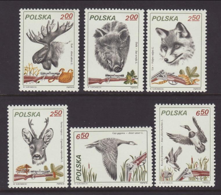 Poland 2456-2459 Animals MNH VF