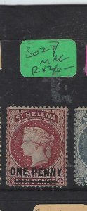 ST HELENA  (P0705BB)  QV  1D      SG  27   MNG