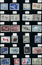#1 LOT  CANADA  24 USED ALL DIFFERENT    SEE DESCRIPTION
