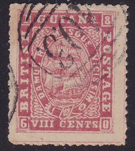 BR GUIANA An old forgery of a classic stamp.................................2285