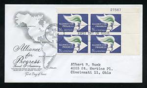 US 1234 Alliance for Progress ADDR ArtMaster FDC