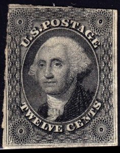 17 F-VF unused Scarce ( mint no gum ) with nice color cv $ 2100 ! see pic !