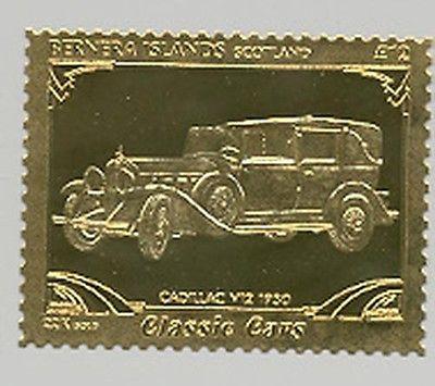 Bernera 1984 Automobiles 1930 Cadillac V12 1v Gold