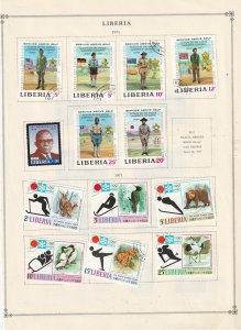 Liberia Collection A - 21 Scans - All the stamps are in the scans.