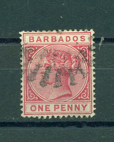 Barbados sc# 61a used cat value $2.50