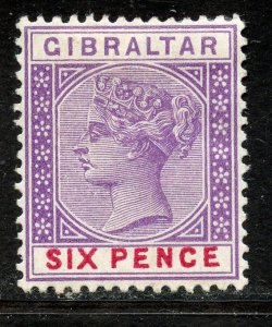 Gibraltar # 19, Mint Hinge.