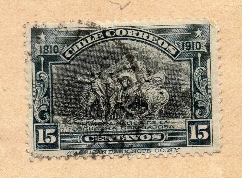 Chile 1894-95 Early Issue Fine Used 15c. NW-09269