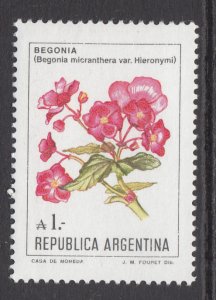 Argentina 1524 Flowers MNH VF