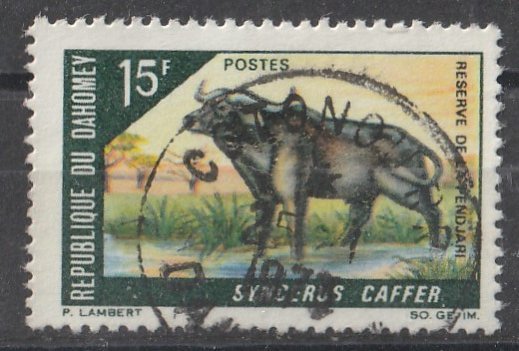 Dahomey 1968 Animals 15F (1/5) USED