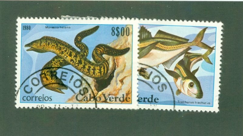 CAPE VERDE 411-12 USED BIN $1.00