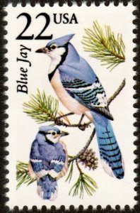 United States 2318 - Mint-NH - 22c Blue Jay (1987) (cv $1.00)