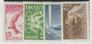 Finland #B110-B113 Unused Single (Complete Set)